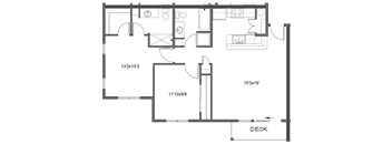 Two Bedroom Two Bath M