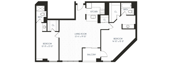 the floor plan of the residence