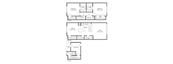 2 Bed/2.5 Bath Townhome C