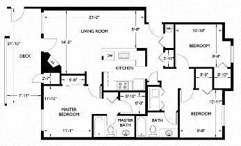 3 Bedrooms