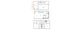 a blueprint of a floor plan of a building