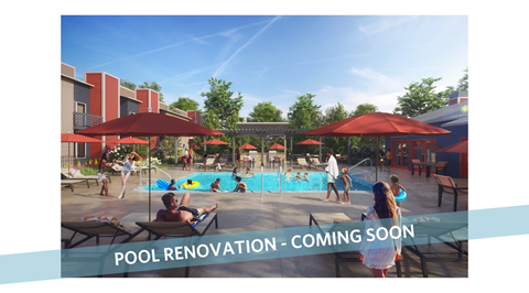 a rendering of the pool renovation coming soon to the water park