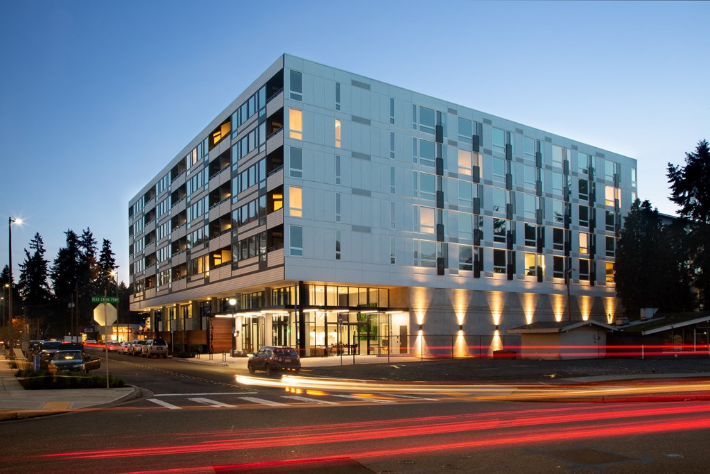 the building in which the hotel is located