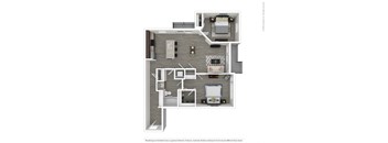 a 1 bedroom floor plan  summit  503 square feet