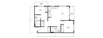 A floor plan of a house with labeled rooms such as "BREATHE", "SLEEP", and "REFRESH".