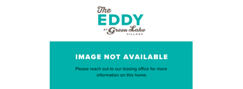 The image is of a sign for The Eddy at Green Lake Village with a message stating "IMAGE NOT AVAILABLE" and an invitation to visit the leasing office for more information.