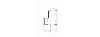 A floor plan of a house with labeled rooms and dimensions.