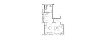 bedroom floor plan  the circulatory