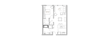 a black and white floor plan of a house