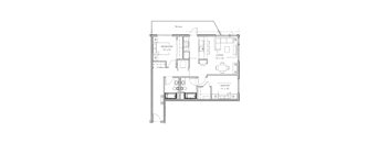 the evergreen floor plan of evergreen court condos