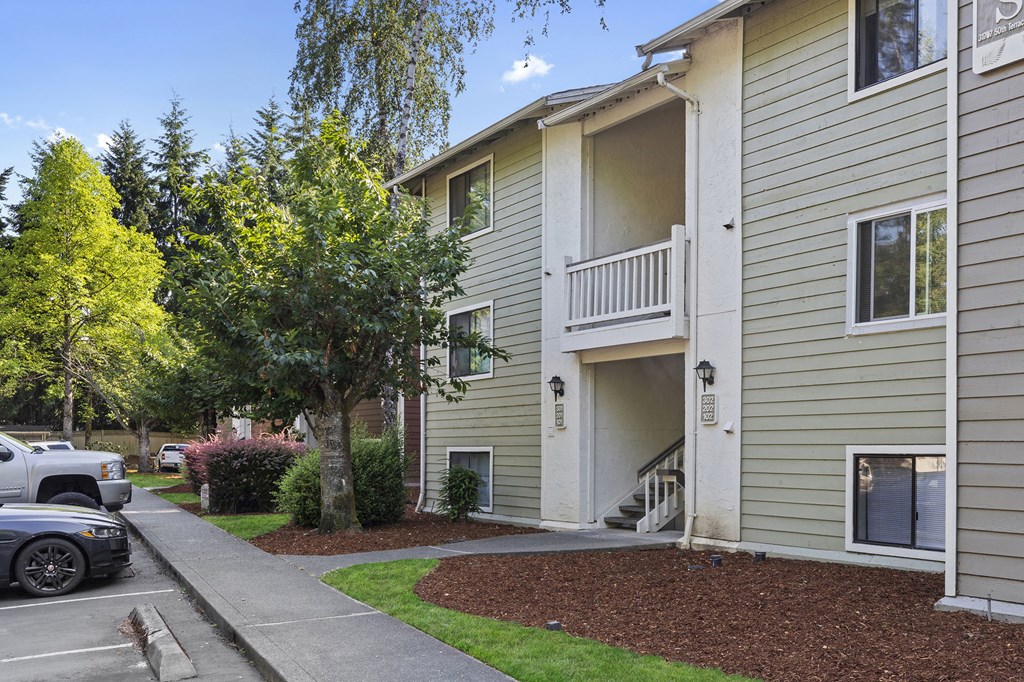 our apartments offer a parking lot for your car