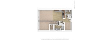 bedroom floor plan an in 2 bed 2 bath apartment at the historic electric building in fort worth