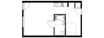 a small bathroom with a sink and toilet