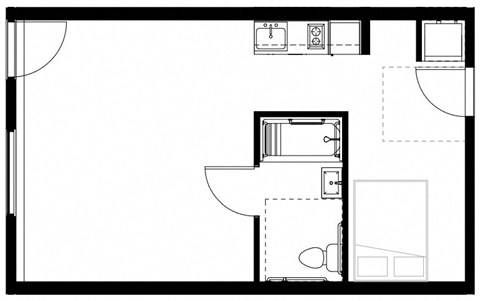 a small bathroom with a sink and toilet