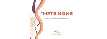 mite home this is an income qualified home logo