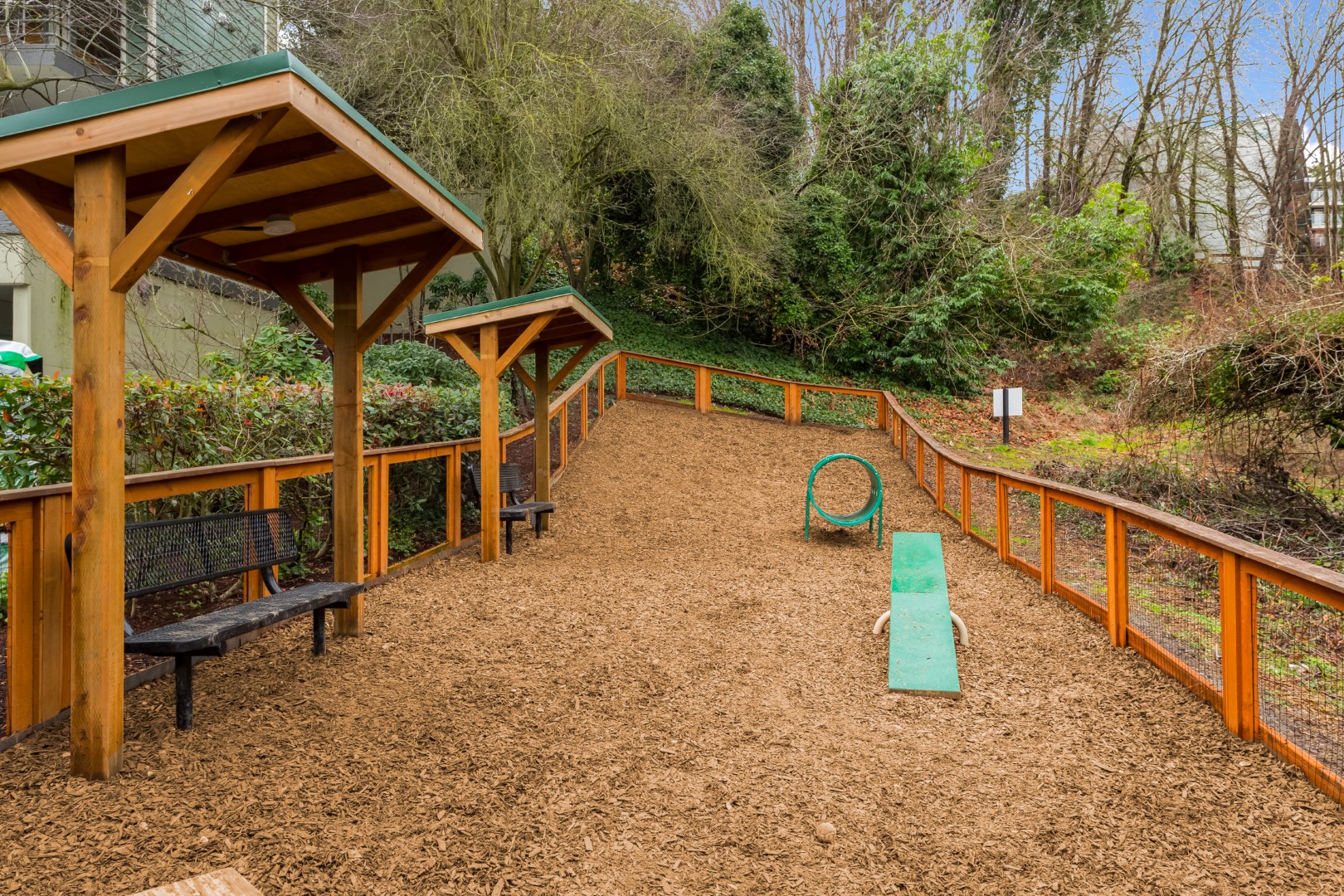 Dog Park. The Eden Apartments Queen Anne Hill Seattle, WA