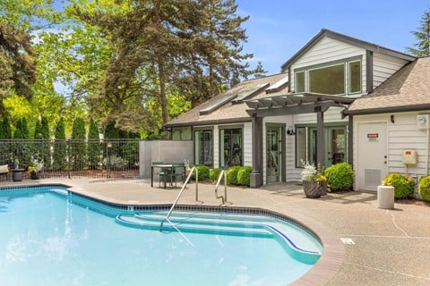 take a dip in the pool at villas at houston levee west apartments in cord