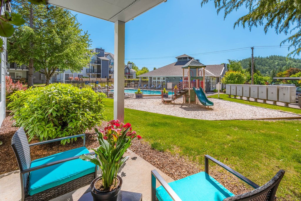our apartments offer a clubhouse with a playground