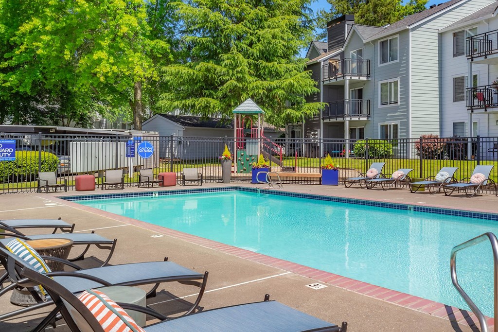our apartments in a city have a swimming pool