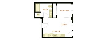 a floor plan of a house
