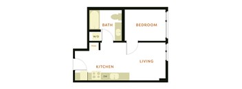 a floor plan of a house
