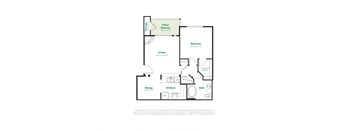 this is a 1 bedroom floor plan of a 2100 sq ft home