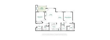 this floor plan is an approximation of our renovated floor plan