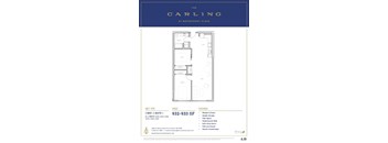 SOUTH - 1 BEDROOM + DEN