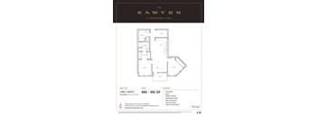 NORTH - 2 BEDROOM 2 BATH M