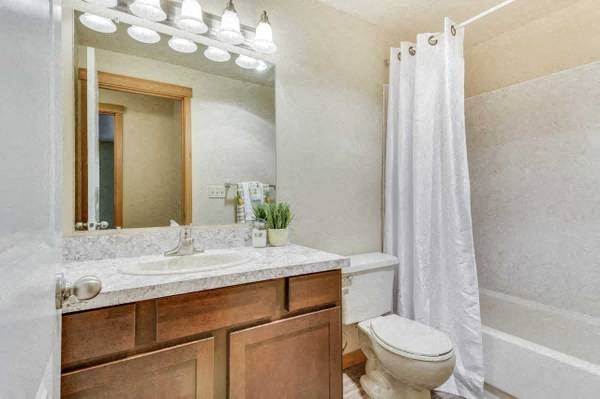 a bathroom with a toilet and a sink and a mirror
