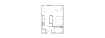 bedroom floor plan  the circulatory
