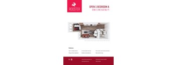 Open 1 Bedroom A