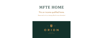 a screenshot of the mite home logo with a green background