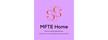 an image of the mite home logo on a purple background