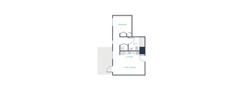 bedroom floor plan | the social at stadium walk apartment homes for rent in ft collins co