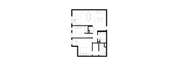 2 Bedroom 2 Bath - E2