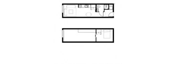 a floor plan of a small house