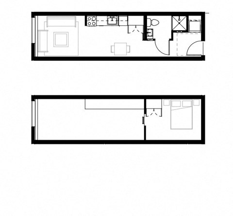 a floor plan of a small house