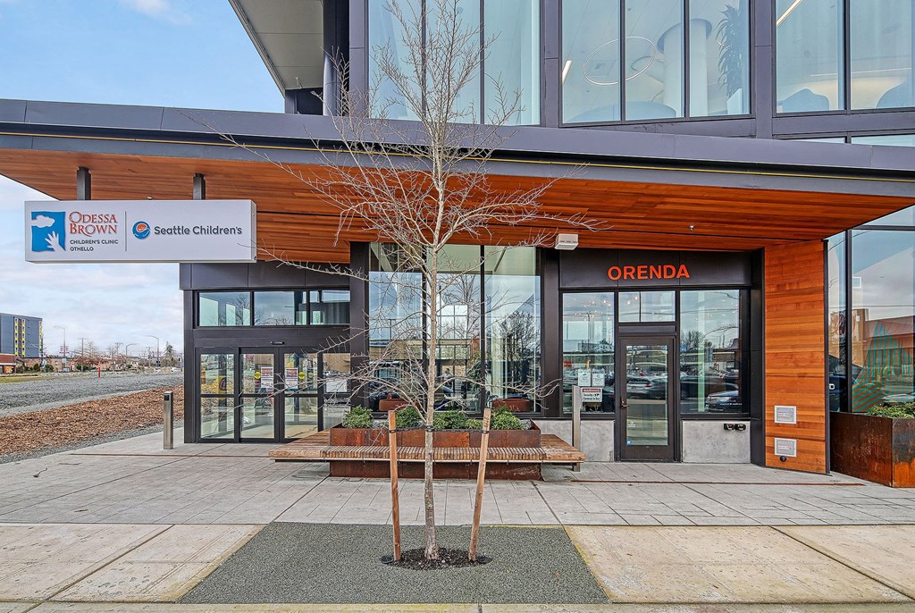 the front of the orinda regional office building