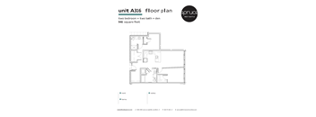 the unit plan of our apartments