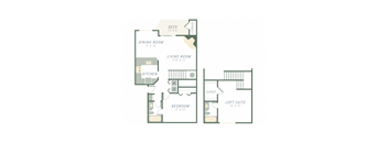 floor plan  the mansions on the park apartments