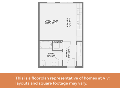 this is a floorplan representative of homes layouts and square footage