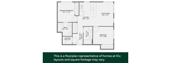 this is a floorplan representative of homes at vwr layouts and square footage