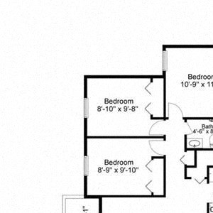 Three Bedrooms Three Bedrooms