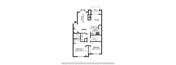 a floor plan of a house