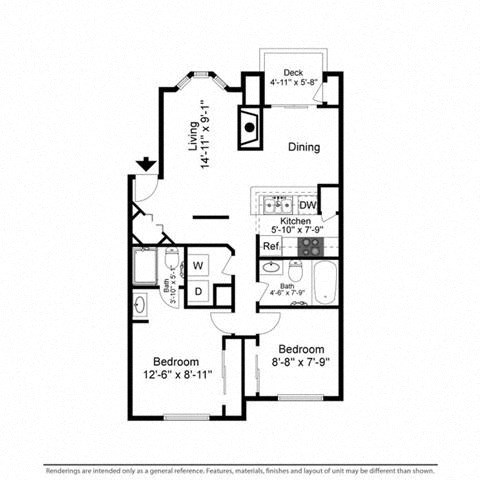 a floor plan of a house