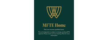 a logo that reads mite home is an income qualified home approval