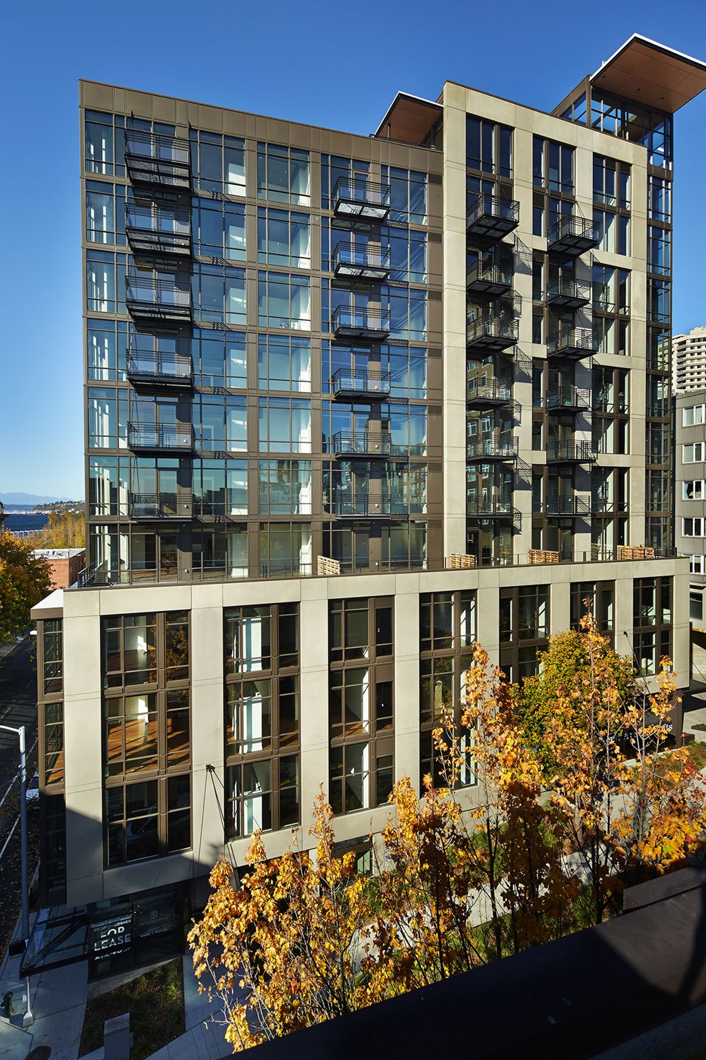 the building in which the apartment is located