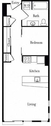 507 Open One Bedroom