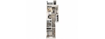 bedroom floor plan archive  the residences at sawmill apartments in